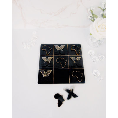 Tic Tac Toe Afrique - Noir