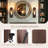 Wall Candle Sconces Set Of Two, Brown Wall Mounted Metal And Wooden Wall Candle Holders, Farmhouse Candle Sconces For Bedroom, Fireplace