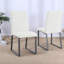 Ensemble de 2 chaises de salle à manger Comfort, pieds en cuir d'unité centrale, cuisine moderne