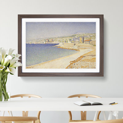 The Jetty at Cassis, Opus by Paul Signac - Picture Frame Painting