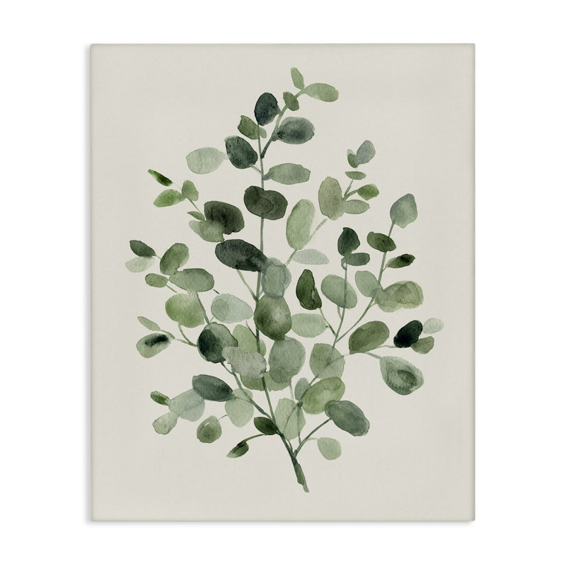 «Dappled Herb Leaves», art mural par Carol Robinson, H 20 po x l 16 po