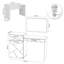 Biftu Dressing Table with Mirror