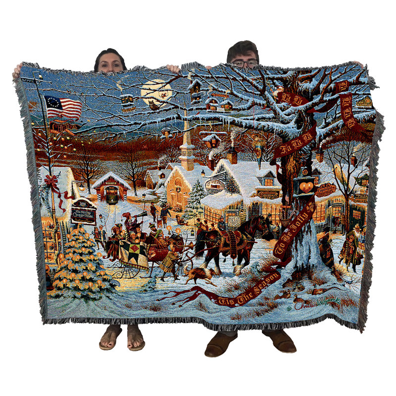  Couverture de Noël petite ville