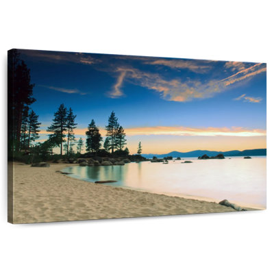 Alvord Lake Tahoe At Sundown