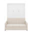 Grand lit escamotable avec coussin-413936241