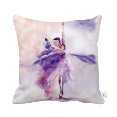 Housse et insert de coussin carré Ballerina
