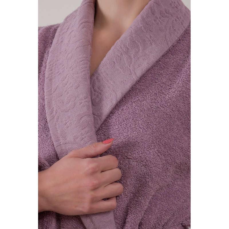 Peignoir 100% coton avec poches