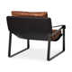 Hadler 30.75" W Genuine Top Grain Leather Lounge Chair