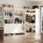  Betton 86.8" W Closet System with 6 Drawers and 4 Hanging Rods-659176970
