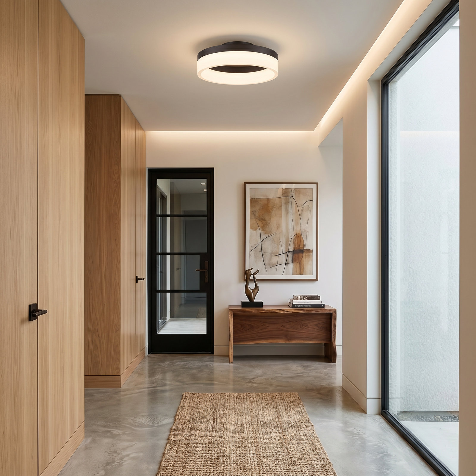 Danica Single Light Flush Mount