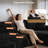 134.7" Oversized 4-Seat U-Shape Modular Corduroy Sectional Sofa-163049104