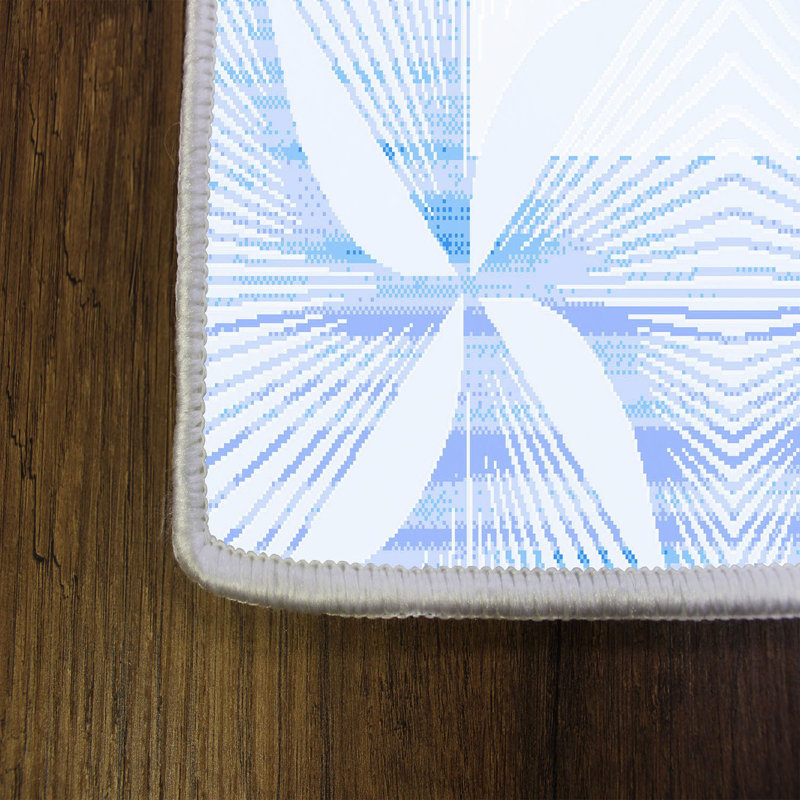 Stylish Hall Carpet 2.6 x 4.9 Feet, 1% Polyester with 8 mm Pile Height | Antibacterial, Non-Slip PVC Felt Dot Underside | Machine Washable, 3D Digital Printing | Perfect for Home Entryways & Living Spaces
