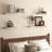 Fahrudin 6 Pack Mirrored Floating Shelves Glamorous Decorative Wall Shelf For Bedroom/Living Room/Kitchen Decor, Wall Mounted Shelf Long Hanging Shelf, 5.9" D X 15" W X 2.2" H