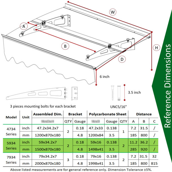 Product Dimensions