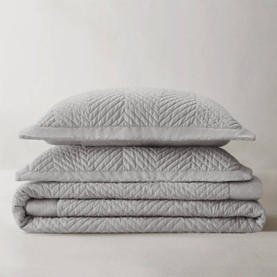 Full/Queen 3 Piece Cotton Quilt Set