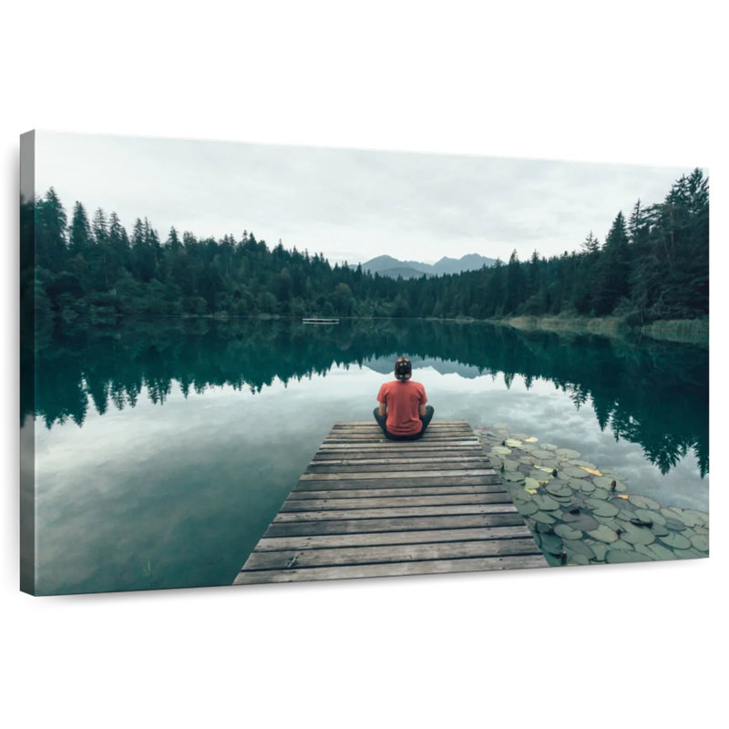 Alvord Lake Reminiscing, 34" H x 51" W
