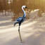 Statue de jardin Jovanta Crane