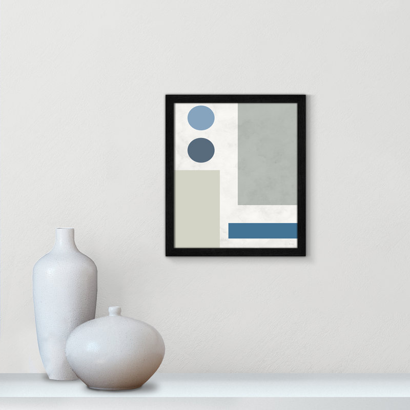 Stars Align I by Daniela Santiago - Full Bleed Frame Print on Paper, 13" W x 15" H , Black Framed