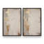 Golden Haze, ensemble de 2 toiles encadrées,-247477822-247477820