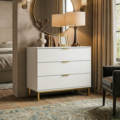 Spurlin 3 Drawer 31.1" W Dresser