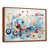 Brown Floater Framed Canvas