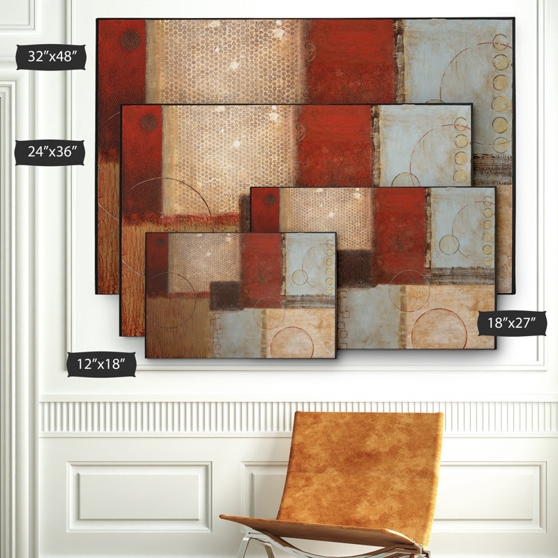 « seasons go round i », reproduction d’impression sur toile tendue, H 12 po x l 18 po x P 1,5 po