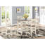 Tabouret de comptoir 24,5 po en bois massif Iestyn (ensemble de 2)