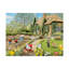 Reproduction d’art sur toile, "Spring Garden scene" par Trevor Mitchell