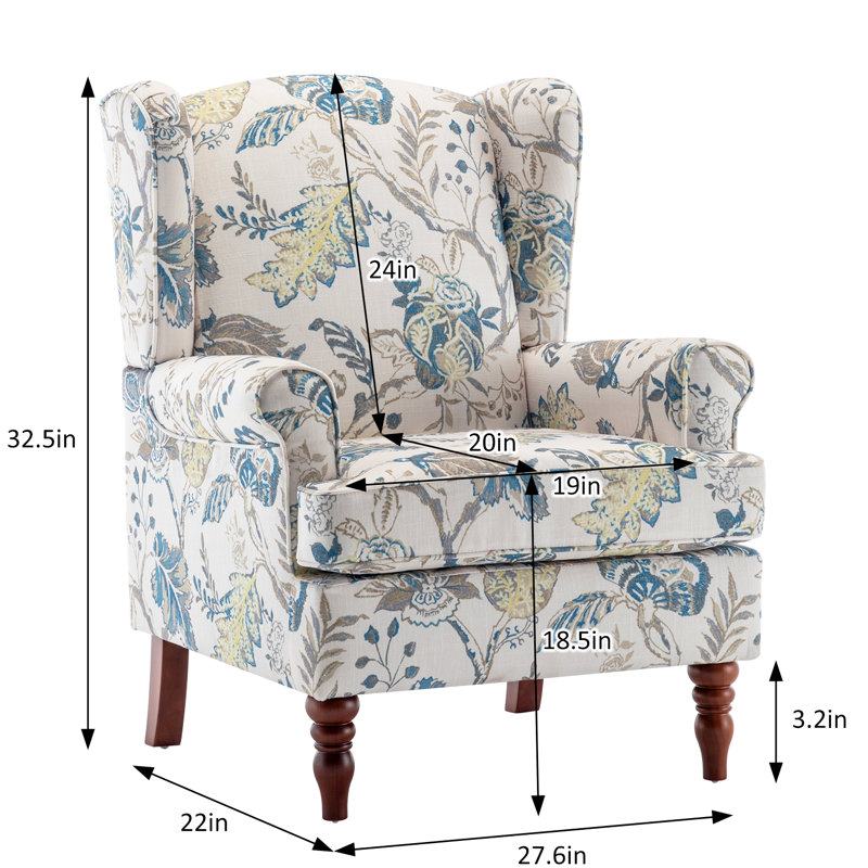 Fauteuil Abizer, Bleu