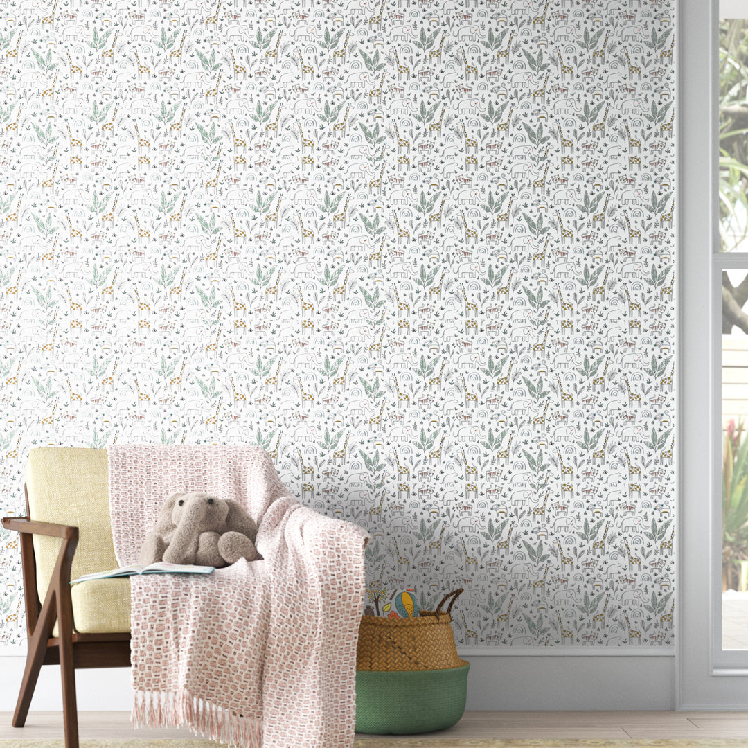 Jenna Peel & Stick Floral Roll Mistana™ Baby & Kids