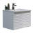 30" Wall Mounted & Floating Single Vanity with Ceramic Sink-854049719
