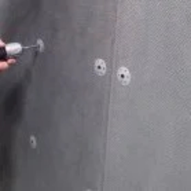 6mm Tile Backer Board Pack of 150 with 750 Steel Washer Discs and 5m Waterproof Membrane Tape