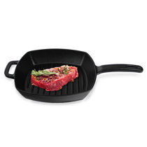Yellowstone Cowboy Grill Cast Iron 10.5 Square Skillet - Creative