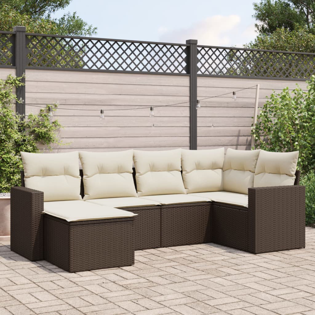 62 cm breites Outdoor-Sitzgruppen-Set mit Kissen