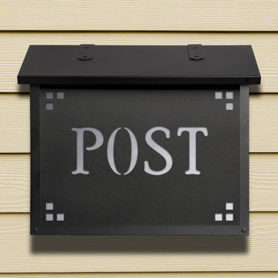 Pasadena Brass Wall Mounted Post Box