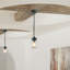 Luminaire suspendu en pot 1 lumière Carlile