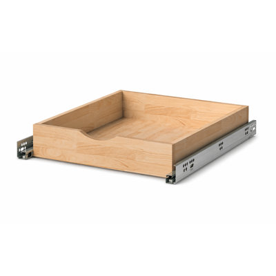  Boîte-tiroir en bois naturel prête à assembler pour armoire inférieure W18 "