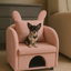 Fauteuil d'appoint avec espace de rangement pour animaux-111502113