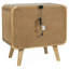 Table de chevet 2 tiroirs Light Ash-2125766176