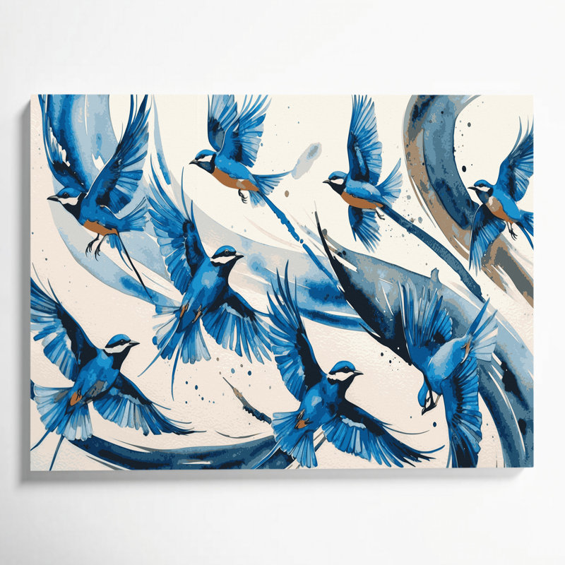 «Birds», H 24 po x l 36 po
