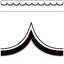 Bordure festonnée découpée-92908036
