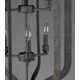 Shandy 6 Light Metal Geometric Chandelier