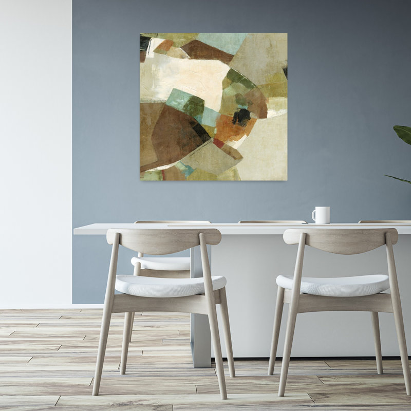 Art contemporain abstrait Cliff Wallk, H 32 po x l 32 po