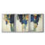 ABSTRACT Series DCCDXVV-3 - Toile tendue avec châssis encadré - 3 pièces-1226053468