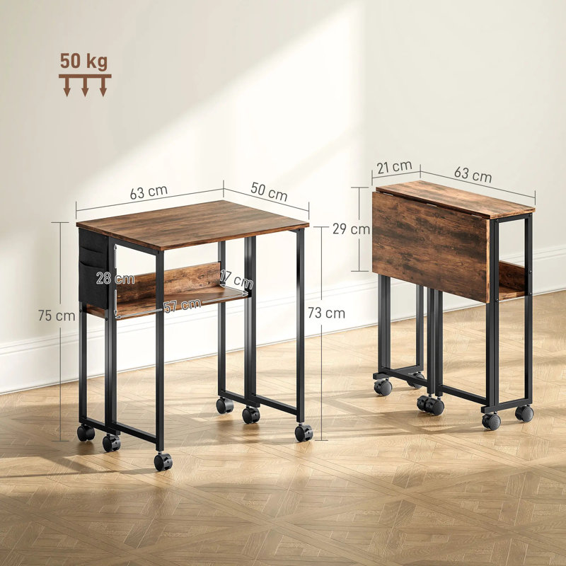Metal Base Writing Desk