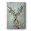 Fantastic Florals Deer, Portrait - galerie Cavas sur mesure-117859783