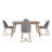 Colson Mid-Century Modern Tapered Dining Set-528190559-528190556-528190547
