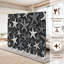 Cloison pliante 6 panneaux séparateur de toile Royal White Starfish-842034904-842090086