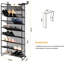 Range-chaussures empilable pour 16 paires
