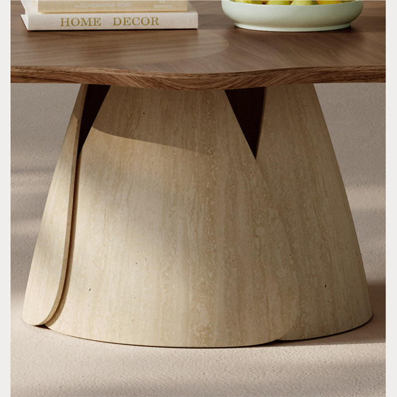 Table basse de style nordique minimaliste
